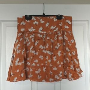 Club Monaco Flowy Mini Skirt
